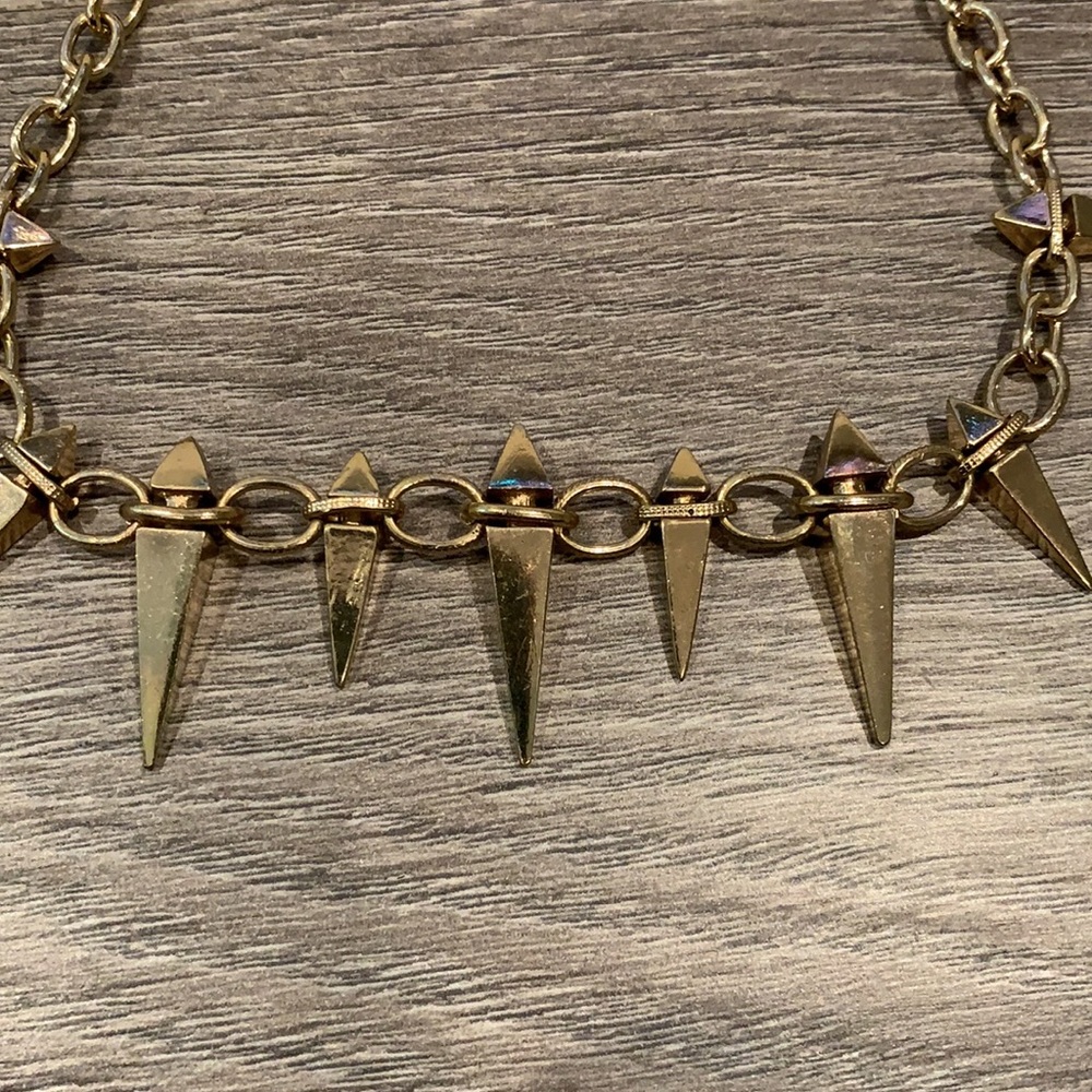 Spike Statement Necklace - image 2